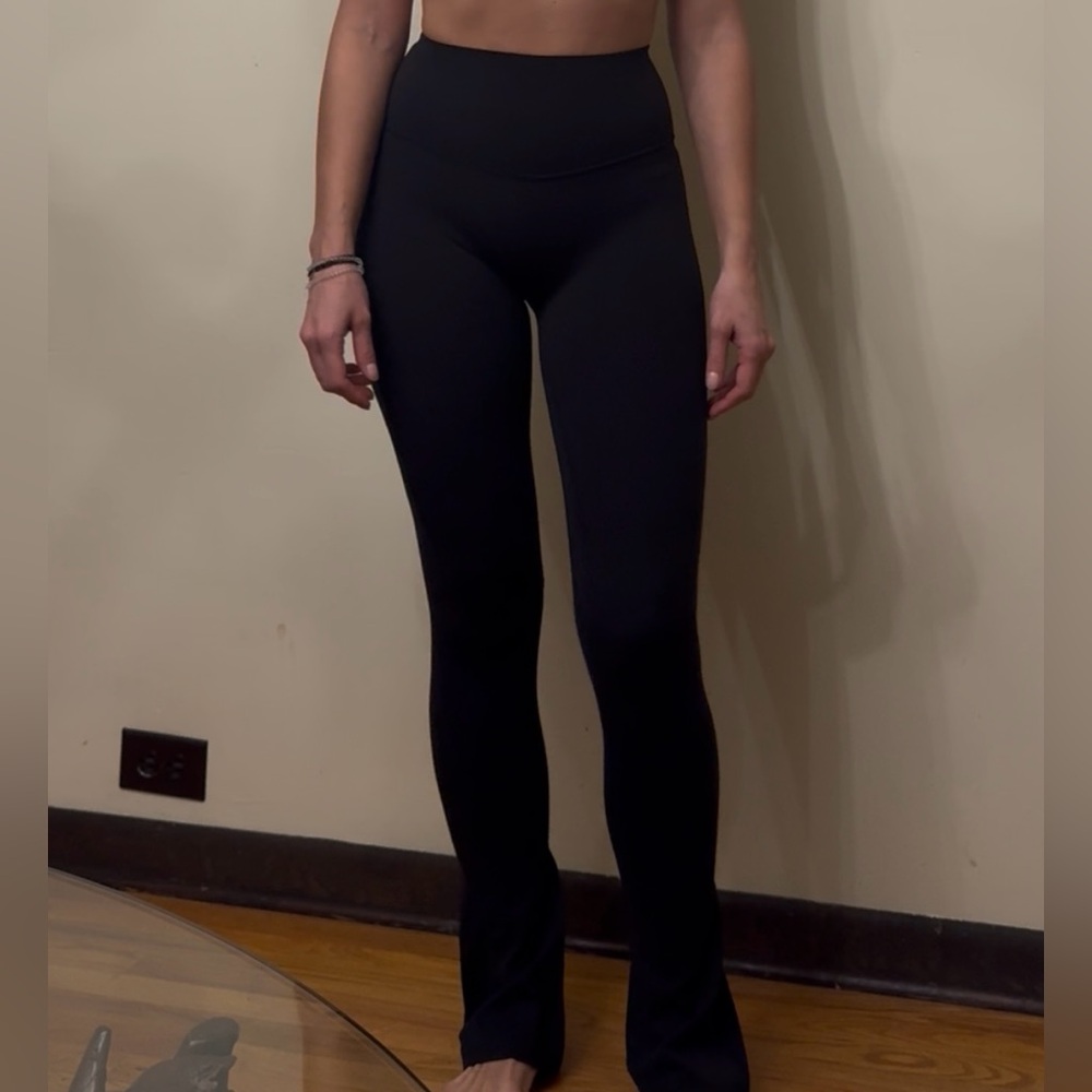 lululemon athletica Black Flared Leggings